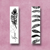 Boekenlegger iqra feather I-Creations